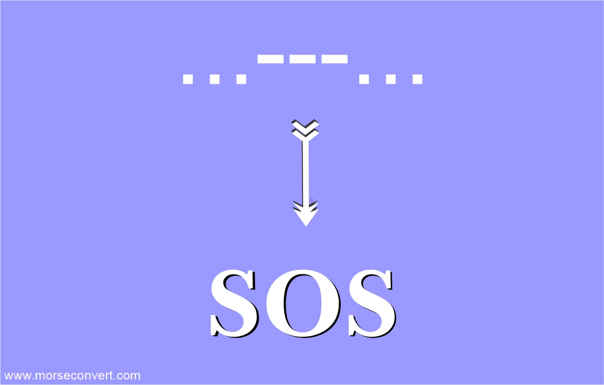 sos morsecode translator